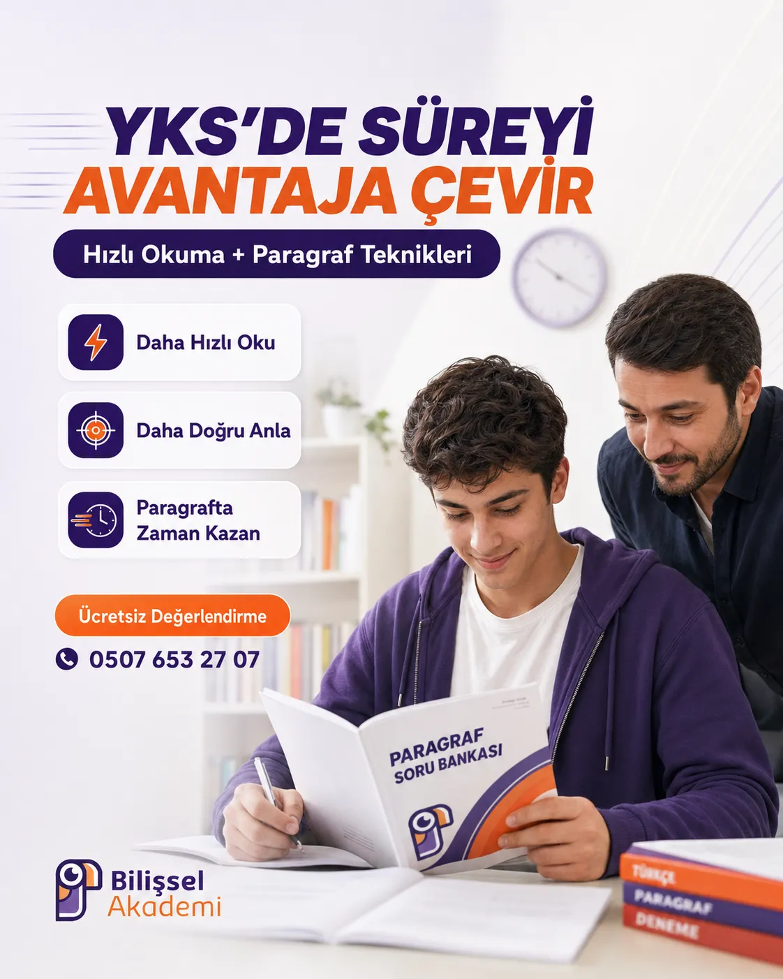 YKS’ye Hazırlananlar İçin Hızlı Okuma ve Paragraf Teknikleri Kursu Eğitimi
